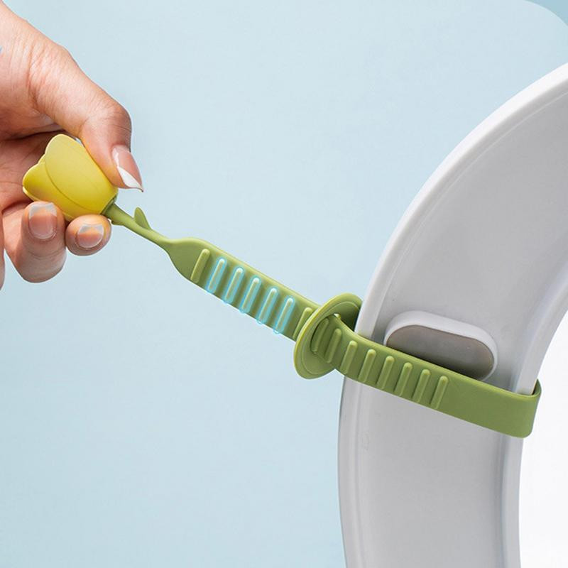 Podizač poklopca WC-a Držač ručke za sjedalo Alat za podizanje poklopca WC-a Prsten za sjedalo Flapper Kupaonski sanitarni držač stolice Poklopac za WC dasku