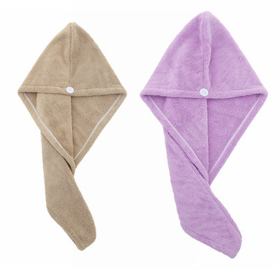 Ručnik za brzo sušenje kose Ženska kapa za tuširanje od mikrovlakana Ručnik za upijanje kose Kapa za kupanje Kapa za kosu Brzo sušenje Šešir za sušenje kose Turban Oblozi za glavu