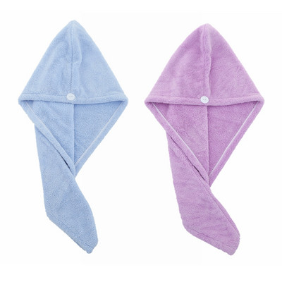 Ručnik za brzo sušenje kose Ženska kapa za tuširanje od mikrovlakana Ručnik za upijanje kose Kapa za kupanje Kapa za kosu Brzo sušenje Šešir za sušenje kose Turban Oblozi za glavu