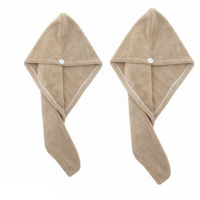 Ručnik za brzo sušenje kose Ženska kapa za tuširanje od mikrovlakana Ručnik za upijanje kose Kapa za kupanje Kapa za kosu Brzo sušenje Šešir za sušenje kose Turban Oblozi za glavu