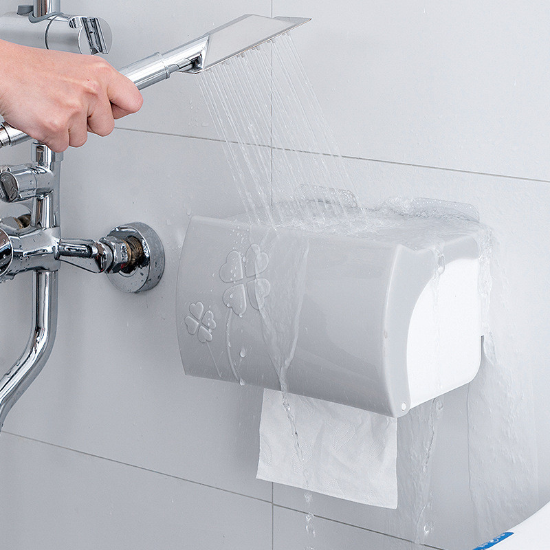 Prozirni držač toaletnog papira Vodootporan držač otporan na prašinu za papirnate ručnike Izdržljivi držač papirnatih ručnika za kućnu kupaonicu