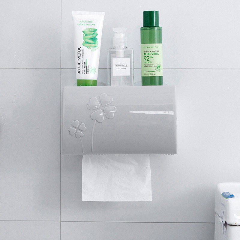 Prozirni držač toaletnog papira Vodootporan držač otporan na prašinu za papirnate ručnike Izdržljivi držač papirnatih ručnika za kućnu kupaonicu