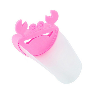 Kupaonski plastični nastavak za slavinu za vodu u obliku rakovog lista, nastavak za ručku za umivaonik, slavina za kupanje za bebe, kupaonski pribor u obliku rakova