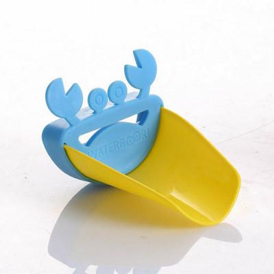 Kupaonski plastični nastavak za slavinu za vodu u obliku rakovog lista, nastavak za ručku za umivaonik, slavina za kupanje za bebe, kupaonski pribor u obliku rakova