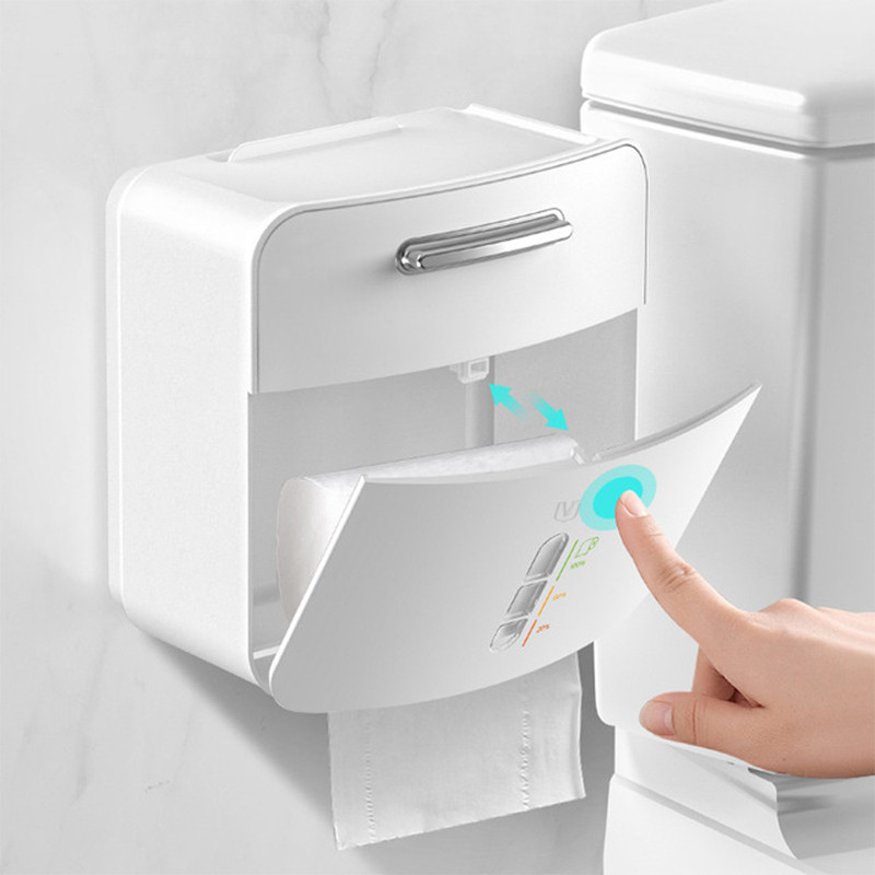 Dozator papirnatih ručnika Držač toaletnog papira Vodootporna kutija za maramice Zidni nosač Stalak za police za pohranu Kutija za pohranu papira Proizvod za kupaonicu