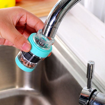 360 ротация на кухненска мивка Удължители за кран Пръскачка Кран Пречиствател на вода Дюза за кран Аксесоари за баня Водоспестяващ филтър