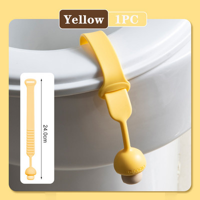 Podizač poklopca WC-a Držač ručke za sjedalo Alat za podizanje poklopca WC-a Prsten za sjedalo Flapper Kupaonski sanitarni držač stolice Poklopac za WC dasku