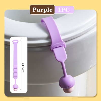 Podizač poklopca WC-a Držač ručke za sjedalo Alat za podizanje poklopca WC-a Prsten za sjedalo Flapper Kupaonski sanitarni držač stolice Poklopac za WC dasku