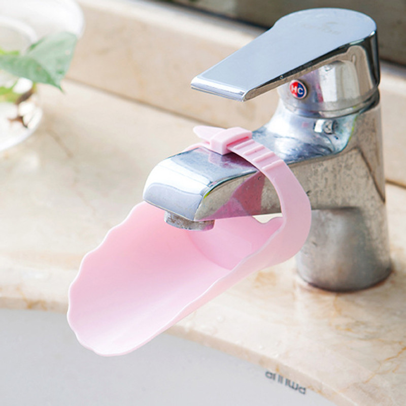 1 KOM. Produžetak slavine za kuhinjski sudoper Gumena elastična vodilica za mlaznicu Dječji nastavak za slavinu za uštedu vode za kupaonski pribor