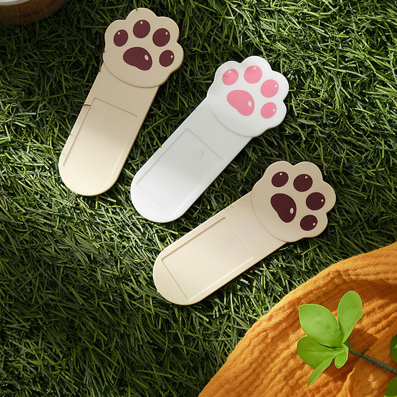 2 kom crtani podizač WC sjedala Kreativni slatki mačji podizač poklopca u obliku šape Prijenosni zalijepljeni preklopni ručki Kupaonski pribor