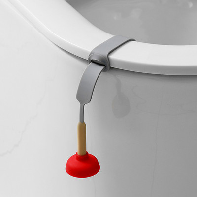 1 бр. Творчески сладък домашен силиконов повдигач на капака на тоалетната без мръсни ръце Повдигач на капака на тоалетната чиния Повдигач на тоалетната седалка Аксесоари за баня