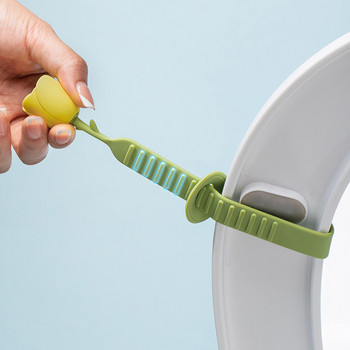Повдигач на капака на тоалетната Държач на дръжката на капака на тоалетната Инструмент за повдигане на капака на тоалетната Пръстен на седалката Клапан за баня Санитарен държач за табуретка Капак на тоалетна седалка