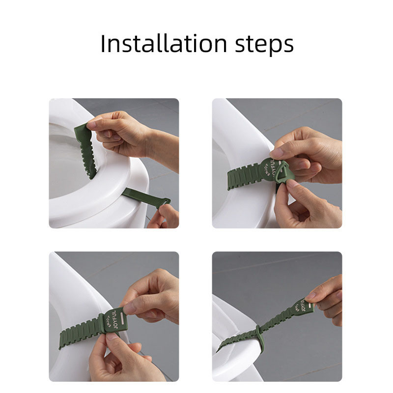 Podizač poklopca WC-a Držač ručke za sjedalo Alat za podizanje poklopca WC-a Prsten za sjedalo Flapper Kupaonski sanitarni držač stolice Poklopac za WC dasku