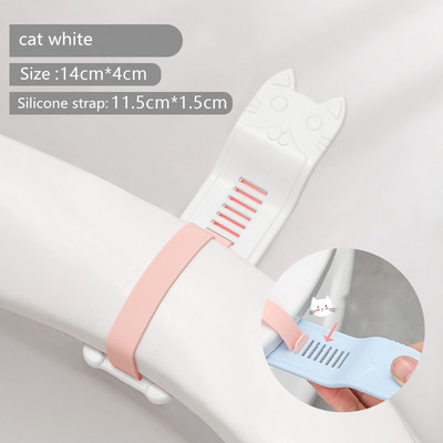 Podizač poklopca za WC školjku Ručka poklopca za WC školjku nije prljava Ruka Prsten za WC školjku Okretna ručka za otkrivanje artefakata Kupaonski pribor