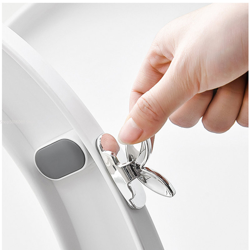 Podizač poklopca za WC školjku Ručka poklopca za WC školjku nije prljava Ruka Prsten za WC školjku Okretna ručka za otkrivanje artefakata Kupaonski pribor