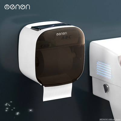 MENGNI aukštos kokybės prabangus tualetinio popieriaus laikiklis, vandeniui atsparus audinių laikymo dėžutė tualeto ritinėlių tvarkyklės vonios kambario priedų rinkiniai