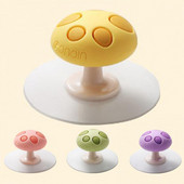 Jauks sēņu stila tualetes sēdekļa pacēlājs, universāls, saglabājiet tīrību tualetes vāka pacēlājs, paceliet netīras rokas Vannas istabas tualetes piederumi