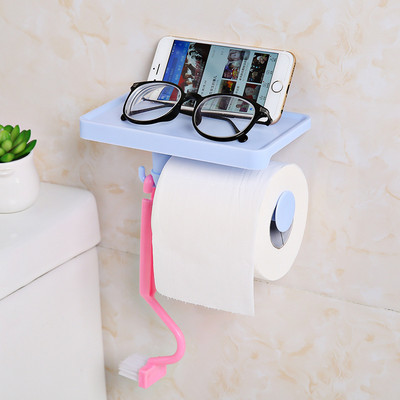 Prijenosni držač toaletnog papira Zidni dozator higijenskog papira Kutija za kućne kupaonske maramice Set kupaonskog pribora