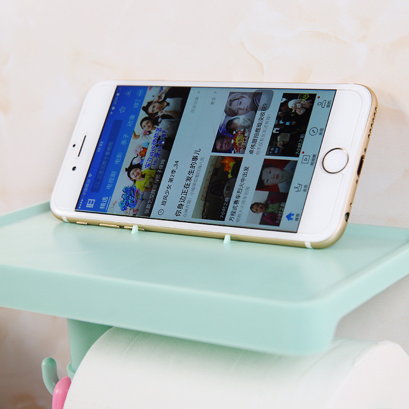 Prijenosni držač toaletnog papira Zidni dozator higijenskog papira Kutija za kućne kupaonske maramice Set kupaonskog pribora