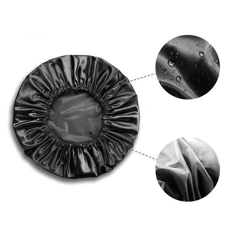 Vodootporna kapa za tuširanje Dvoslojna navlaka za kosu za tuširanje Ženski pribor za kuhinju Kupaonica Kape za šampon Šešir za kupanje