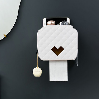 Prijenosni držač toaletnog papira Plastični vodootporni dozator papira za WC Kutija za kućnu pohranu Kupaonski pribor