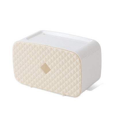 Prijenosni držač toaletnog papira Plastični vodootporni dozator papira za WC Kutija za kućnu pohranu Kupaonski pribor