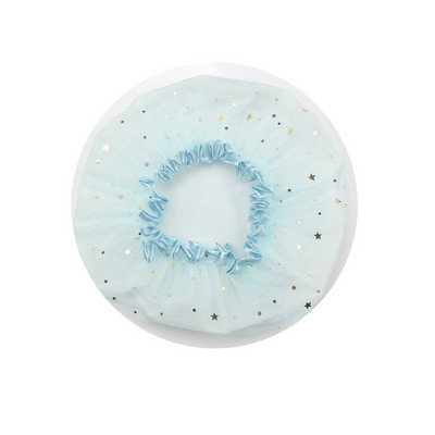 Vodootporna kapa za kupanje Dvoslojna kapa za tuširanje s elastičnom trakom Zvjezdasti uzorak Kape za kupanje Kupaonski pribor za frizerski salon