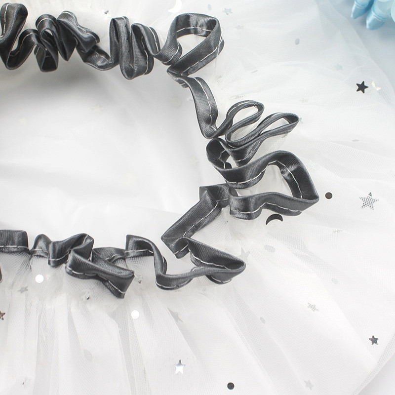 Vodootporna kapa za kupanje Dvoslojna kapa za tuširanje s elastičnom trakom Zvjezdasti uzorak Kape za kupanje Kupaonski pribor za frizerski salon