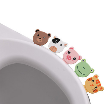 Cartoon Βάση καθίσματος τουαλέτας Υγιεινής Όχι βρώμικα χέρια Μπάνιο Καπάκι Τουαλέτας Ανυψωτικό Κάλυμμα καθίσματος τουαλέτας Ανυψωτικό Αξεσουάρ μπάνιου