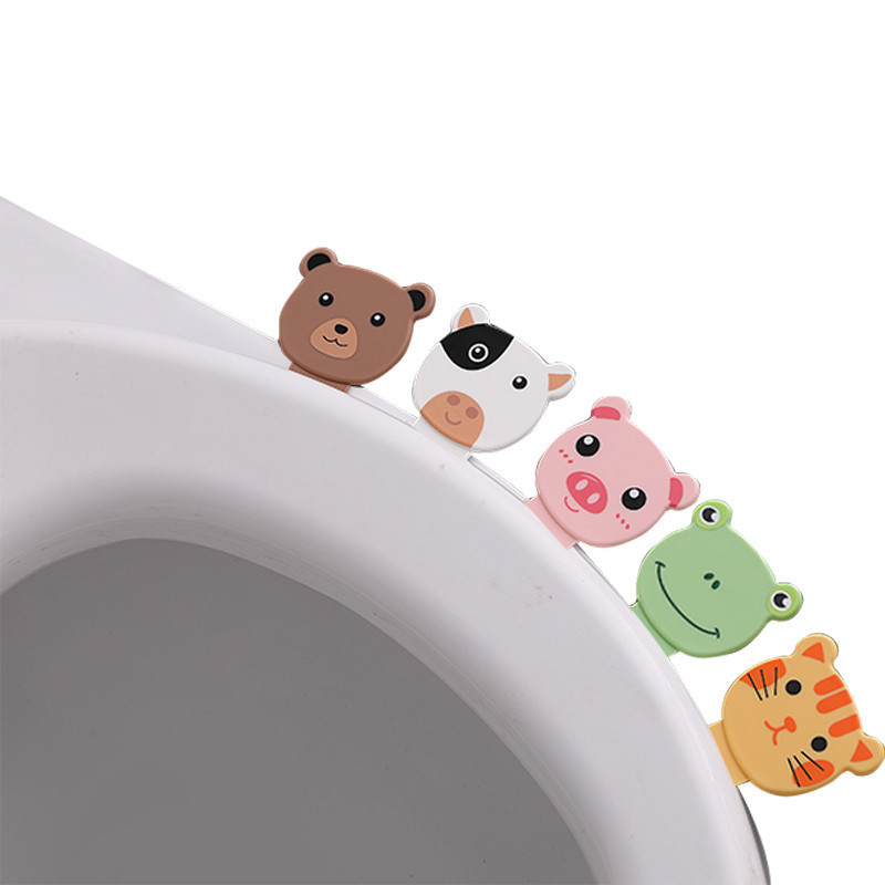 Karikatūra tualetes sēdekļa turētājs sanitārais, netīras rokas Vannas istabas tualetes vāks, pacēlājs, tualetes sēdekļa pārsegs, pacēlājs vannas istabas piederumi