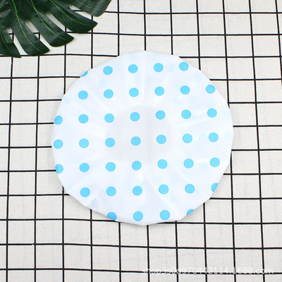 1gb ūdensizturīga dušas cepure, bieza jauka vannas cepure, krāsa elastīga peldcepure Vannas istabas piederumi