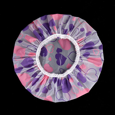 Vodootporna kapa za kupanje Podebljana kapa otporna na vodu i uljne pare Potrepštine za ženski spa frizerski salon Kapa za tuširanje Kupaonski dodaci