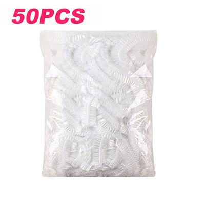 100 komada jednokratne navlake za kuhinju, hladnjak, voće, hrana, rastezljiva zaštita od ostataka, tanka, zdjele otporne na prašinu, šalice, torbica s kapama