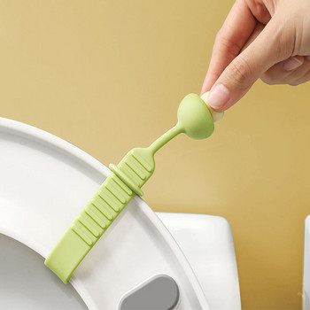 Ανυψωτικό καπάκι τουαλέτας Συσκευή ανύψωσης τουαλέτας Αποφύγετε να αγγίξετε λαβή καπακιού τουαλέτας Ανυψωτικό κάθισμα κατσαρόλας Αξεσουάρ ντουλάπα υγιεινής WC