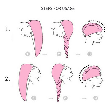 Кърпа за сушене на коса Сушене на шапка за коса Микрофибърна опаковка за сушене на коса Силна водоабсорбираща триъгълна шапка за душ Изтриване на кърпа за коса Инструмент