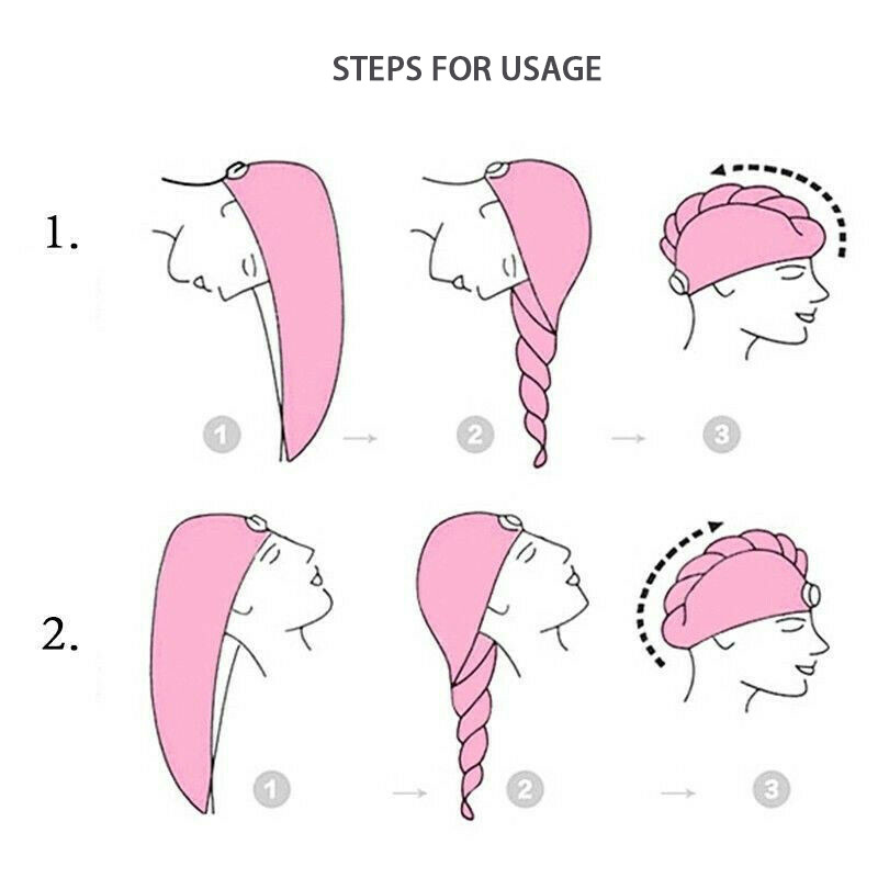 Ručnik za sušenje kose Kapa za sušenje kose Umotavanje za sušenje kose od mikrovlakana Jako upijanje vode Trokutasta kapa za tuširanje Ručnik za brisanje kose