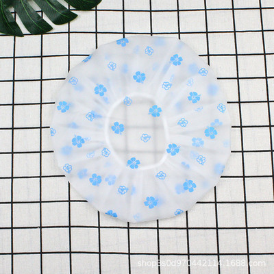 1Gb ūdensnecaurlaidīga dušas cepure, bieza elastīga vannas cepure, vannas cepure sievietēm frizētavas vannas istabas izstrādājumi