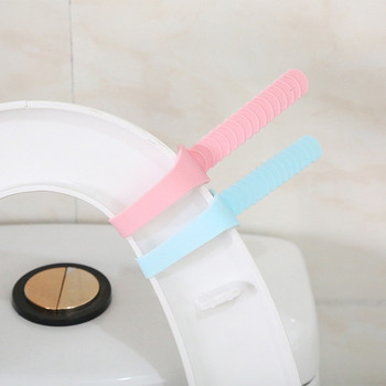 Κάλυμμα καθίσματος τουαλέτας σιλικόνης ανυψωτικό υγιεινής ρυθμιζόμενο φορητό κάλυμμα ντουλάπας υγιεινής Αξεσουάρ μπάνιου