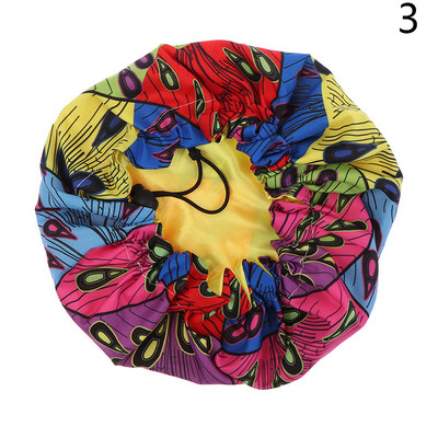 Női szatén fejkendő Sleeping Bonnet Hajpakoló sapka sapka fejpánt fejfedő