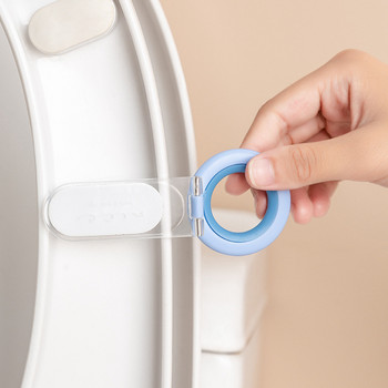 Преносим скандинавски прозрачен повдигач за тоалетна седалка Устройство за повдигане на тоалетна Избягвайте да докосвате дръжката на капака на тоалетната Чиния Аксесоари за тоалетна