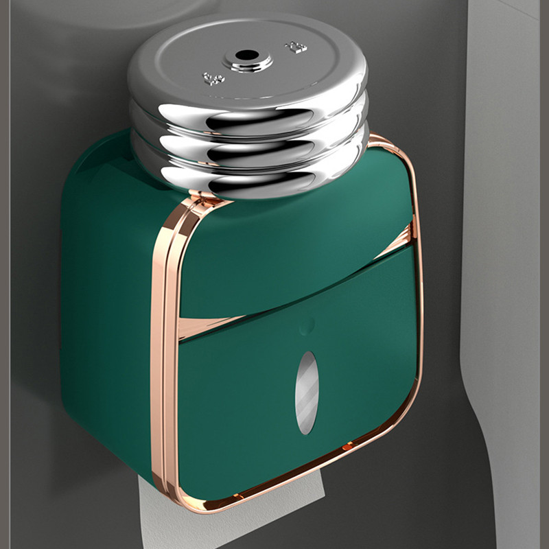 Zidna kreativna kutija za toaletni papir Vodootporna cijev za rolu pladnja Kutija za pohranu toaletnog papira Kutija za pladanj Polica Kupaonski pribor