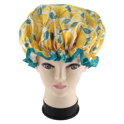 Visokokvalitetne poliesterske satenske dvoslojne kape za tuširanje za žene koje se mogu ponovno koristiti, 26 dostupnih artikala