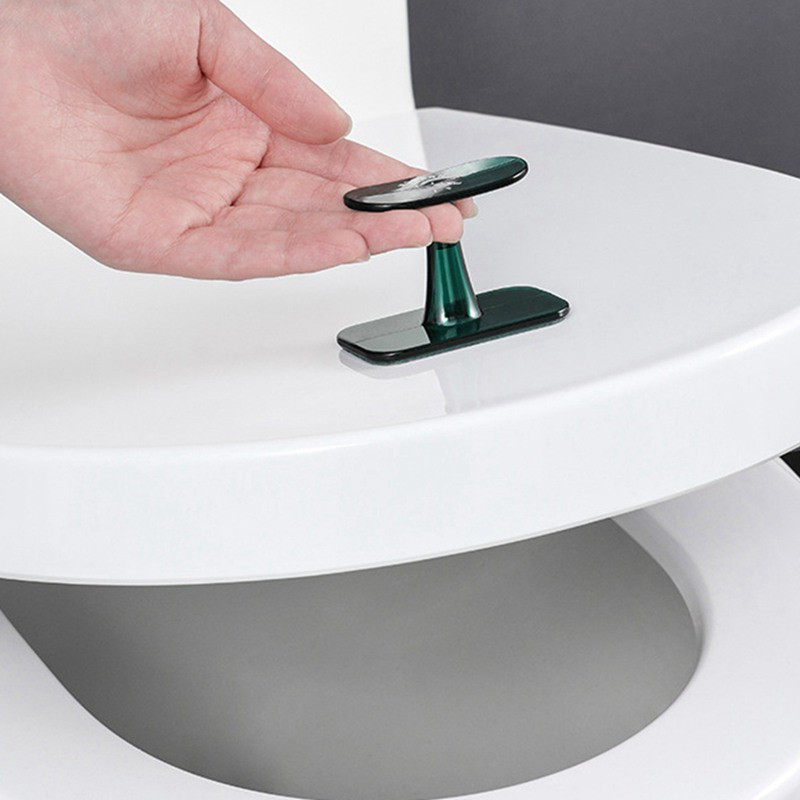 Pārnēsājams caurspīdīgs tualetes sēdekļa pacēlājs tualetes pacelšanas ierīce Izvairieties pieskarties tualetes vākam, rokturis tualetes piederumi, instrumenti