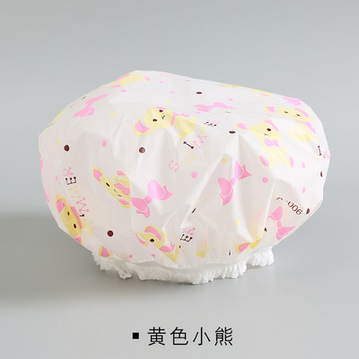 Ūdensnecaurlaidīga vannas cepure, biezināta ūdensnecaurlaidīga un eļļas izplūdes vāciņš Sieviešu SPA matu salonu piederumi dušas cepure Vannas istabas piederumi