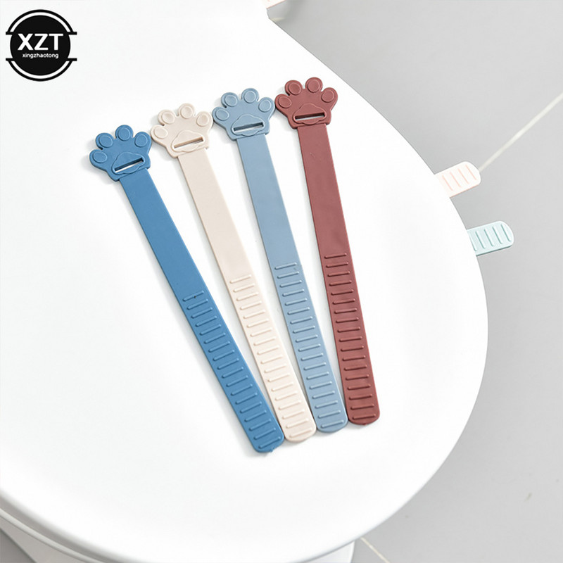 Zalijepljeni podizač poklopca za WC školjku Ručka preklopnog poklopca za kućanski WC protiv prljanja Ručka za poklopac WC školjke Pribor Kupaonski pribor