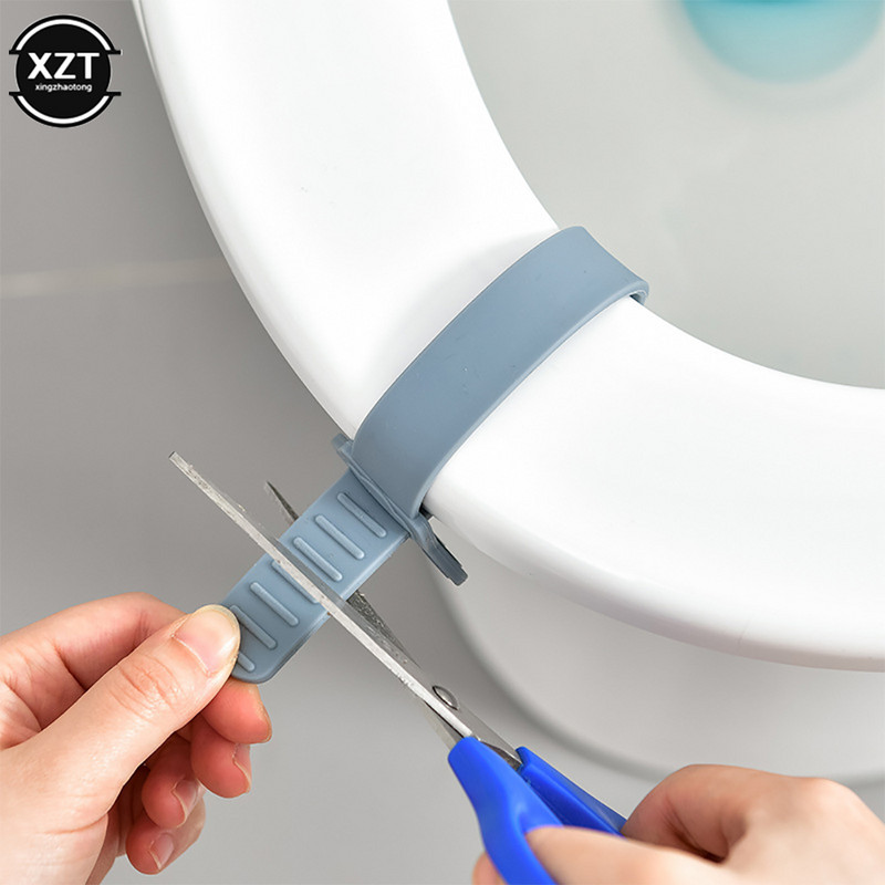 Zalijepljeni podizač poklopca za WC školjku Ručka preklopnog poklopca za kućanski WC protiv prljanja Ručka za poklopac WC školjke Pribor Kupaonski pribor