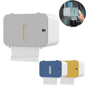 Stalak za toaletni papir Zidni nosač Držač maramica WC Indukcijska automatska kutija za maramice Vodootporna brtva bez bušenja Lazy Smart Home Supplies