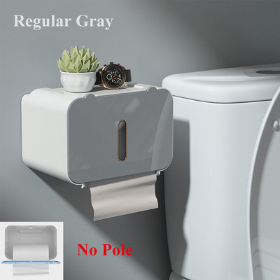 Stalak za toaletni papir Zidni nosač Držač maramica WC Indukcijska automatska kutija za maramice Vodootporna brtva bez bušenja Lazy Smart Home Supplies