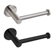 WC-papír tartó Öntapadó konyhai mosdóhelyiség ragasztó WC-henger tartó fúrás nélkül a fürdőszobai ragasztóhoz Rozsdamentes acél