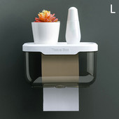 Zidna kupaonska kutija za pohranu maramica Stalak za telefon bez bušenja Držač toaletnog papira kupaonski organizator